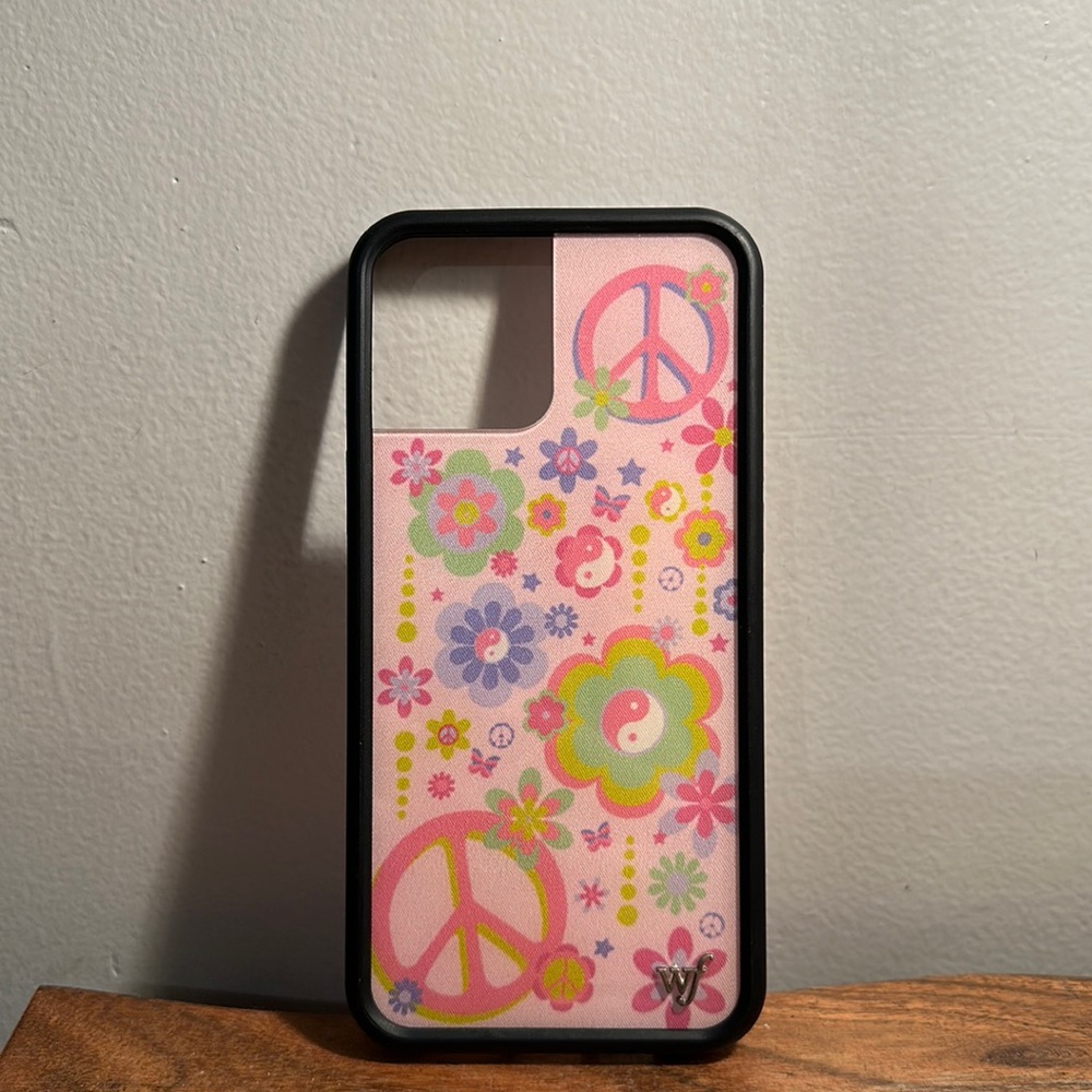 Wildflower Peace N Luv iPhone 12 Pro Max Case